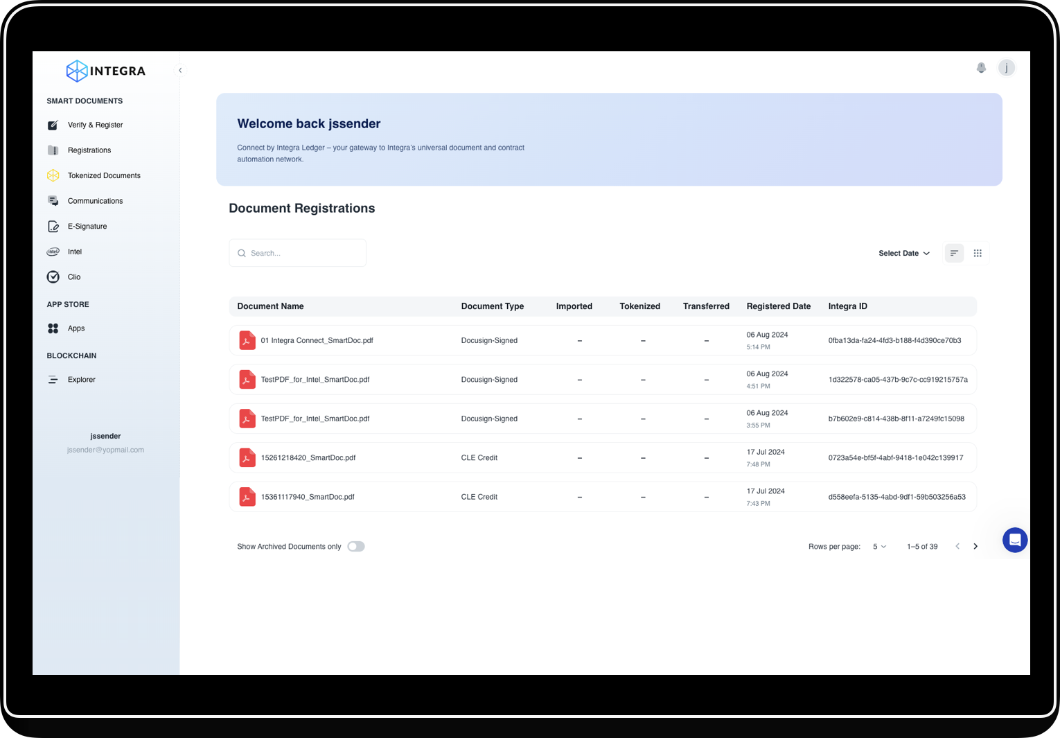 Integra Ledger